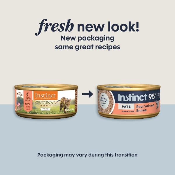 Instinct Instinct Original Real Salmon Recipe Canned Cat Food, 5.5oz