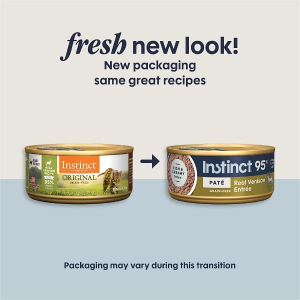 Instinct Instinct Original Real Venison Recipe Canned Cat Food