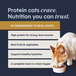 Instinct Instinct Pate Real Duck Entree Canned Cat Food, 5.5oz