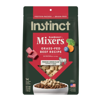 Instinct Instinct Raw Boost Mixers Grass-Fed Beef Recipe Dog Food Topper