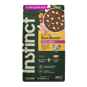 Instinct Instinct Raw Boost Real Chicken Recipe Small Breed Dry Dog Food, 3.5lb