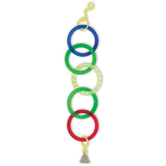 JW Pet JW Activitoys Olympia Rings Bird Toy