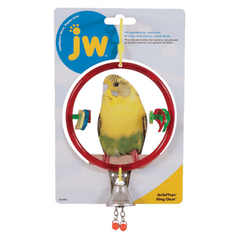 JW Pet JW Activitoys Ring Clear Bird Toy