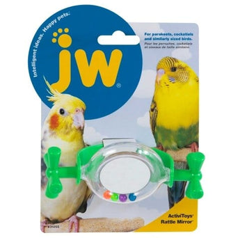 JW Pet JW Insight Activitoys Rattle Mirror for Birds