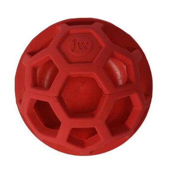 JW Pet JW Treat N Squeak Ball Treat Dispensing Dog Toy