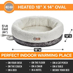 K&H K&H Thermo-Snuggle Cup Heated Cat Bed
