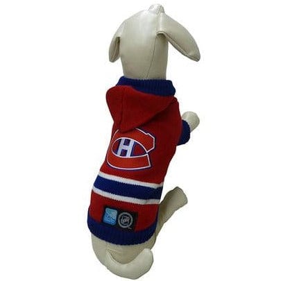 NHL Montreal Canadiens Hooded Sweater for Dogs
