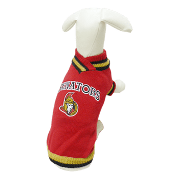 Karsuh NHL Ottawa Senators Sweater for Dogs