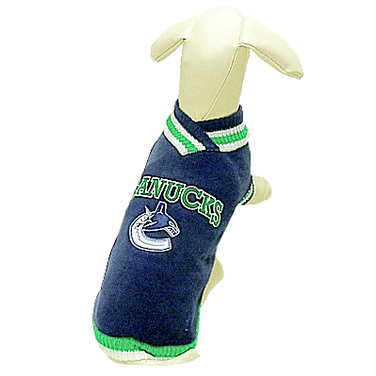 Canucks dog discount jersey