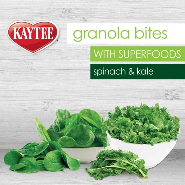 Kaytee Kaytee Granola Bites with Superfoods Spinach & Kale