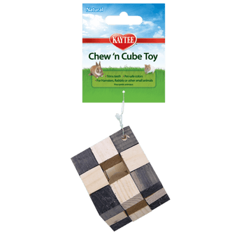 Kaytee Kaytee Natural Chew-N-Cube Toy for Small Animals