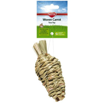 Kaytee Kaytee Natural Sisal Woven Carrot Toy