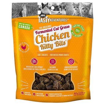 Kettle Craft Pet Products Jay's Chicken Kitty Bits Cat Treats