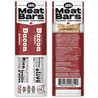 Kettle Craft Pet Products Jay's Meatbars For Dogs; Bacon & Apple