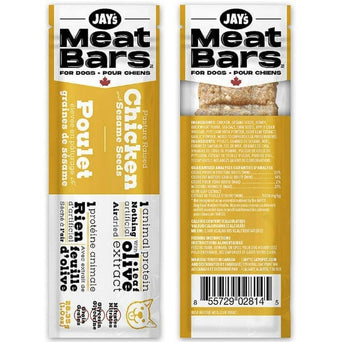 Kettle Craft Pet Products Jay's Meatbars For Dogs; Chicken & Sesame