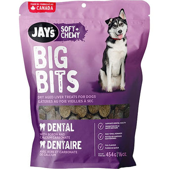 Kettle Craft Pet Products Jay's Soft + Chewy Big Bits Dental Dog Treats