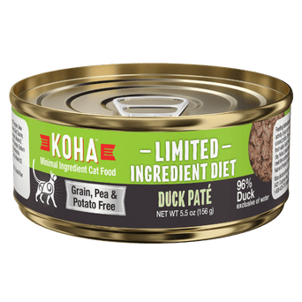 KOHA Pet KOHA LID Duck Pate Canned Cat Food