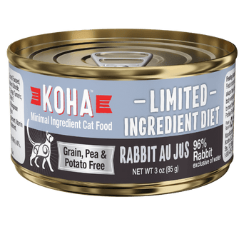 KOHA Pet KOHA LID Rabbit Pate Canned Cat Food