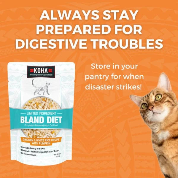 KOHA Pet KOHA Limited Ingredient Bland Diet Chicken & White Rice Recipe for Cats