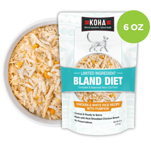 KOHA Limited Ingredient Bland Diet Chicken & White Rice Recipe for Cats