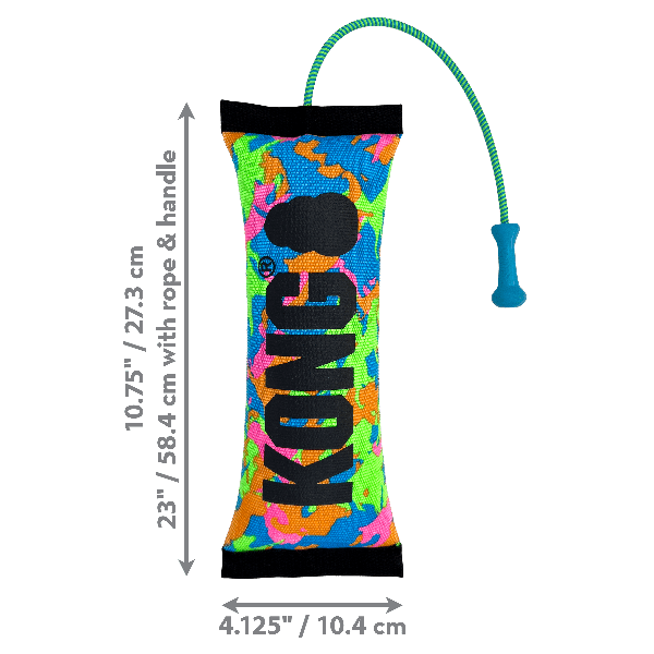 KONG KONG Bunji High-Viz Bumper Dog Toy