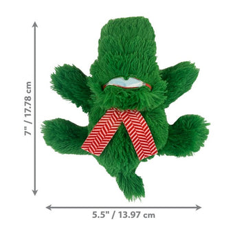 KONG KONG Cozie Holiday Alligator Small Dog Toy