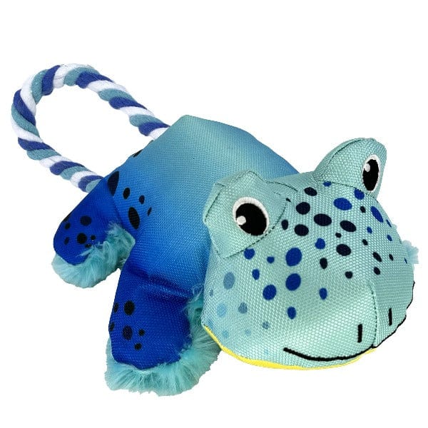 KONG KONG Cozie Tuggz Frog Dog Toy