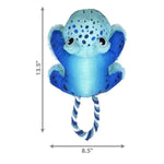 KONG KONG Cozie Tuggz Frog Dog Toy
