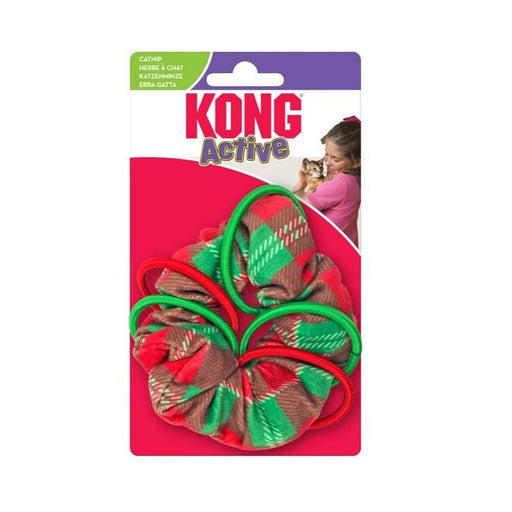 KONG Holiday Cat Active Scrunchie