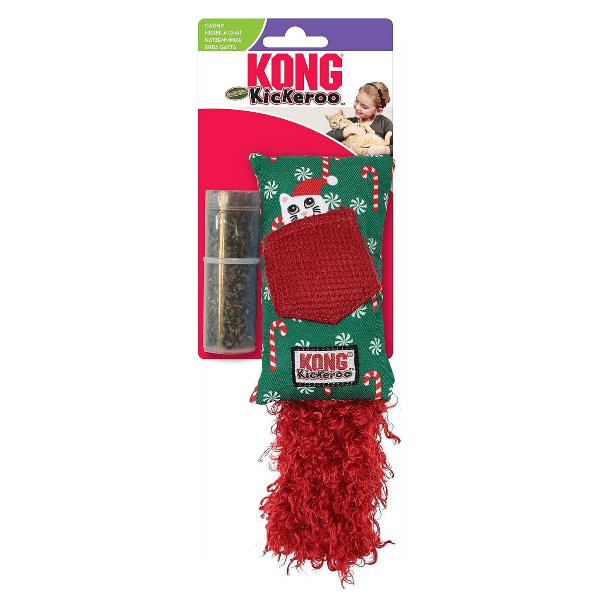 Kong kickeroo 2024 cuddler cat toy