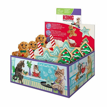 KONG KONG Holiday Scrattles  Cafe Cat Toy
