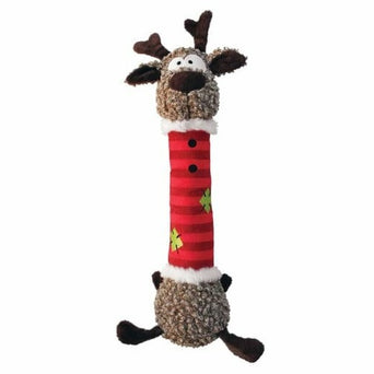 KONG KONG Holiday Shakers Luvs Reindeer Dog Toy