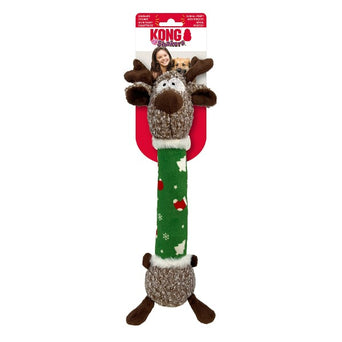 KONG KONG Holiday Shakers Luvs Reindeer Dog Toy