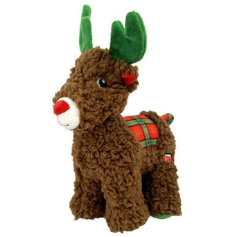 KONG KONG Holiday Sherps Reindeer Dog Toy