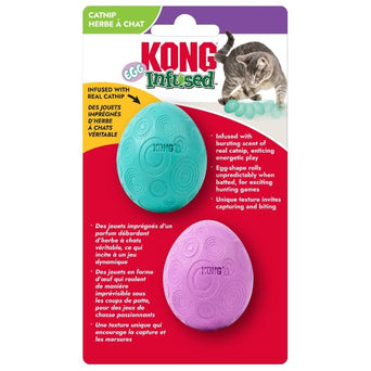 KONG KONG Infused Catnip Eggs Cat Toy