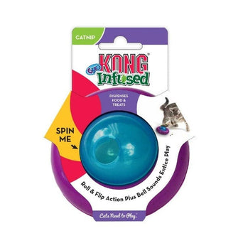 KONG KONG Infused Gyro Treat Dispensing Cat Toy
