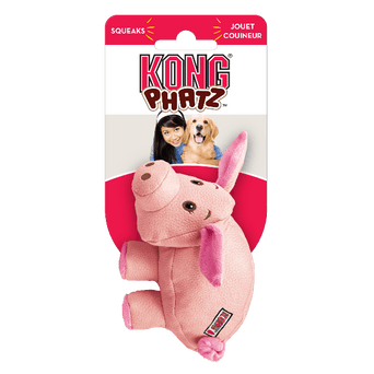 KONG KONG Phatz Pig Dog Toy