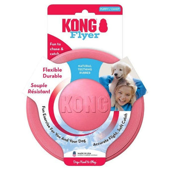 KONG KONG Puppy Flyer Dog Toy