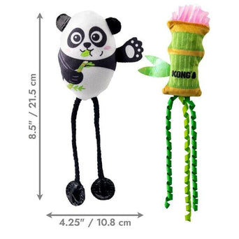 KONG KONG Scrattles Panda Cat Toy