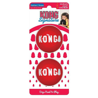 KONG KONG Signature Ball 2-Pack Dog Toy