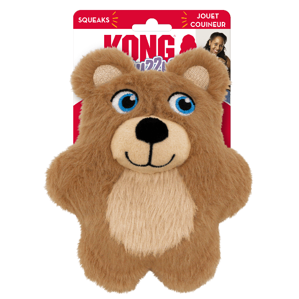 KONG KONG Snuzzles Kiddos Teddy Bear Dog Toy
