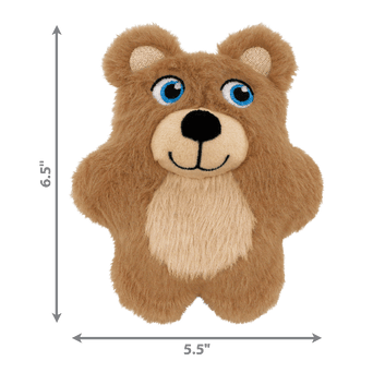 KONG KONG Snuzzles Kiddos Teddy Bear Dog Toy