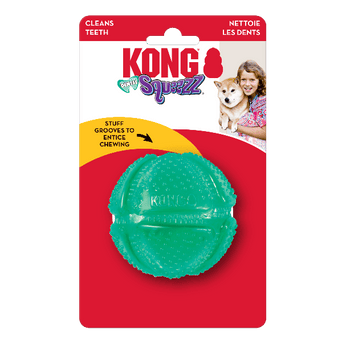 KONG KONG Squeezz Dental Ball Dog Toy