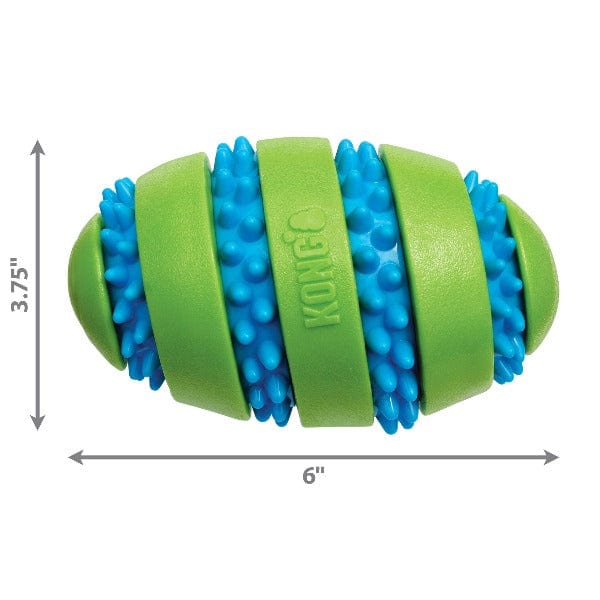 KONG Squeezz Goomz Football Dog Toy – Petland Canada