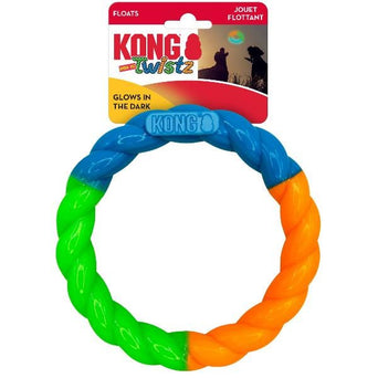 KONG KONG Twistz High-Viz Ring Dog Toy