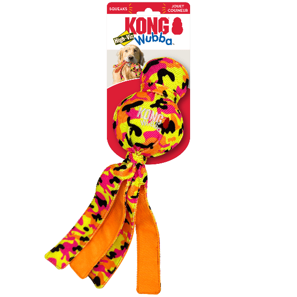 KONG KONG Wubba Ballistic High-Vis Dog Toy