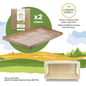 Living World Living World ABODE Replacement Cage Liner