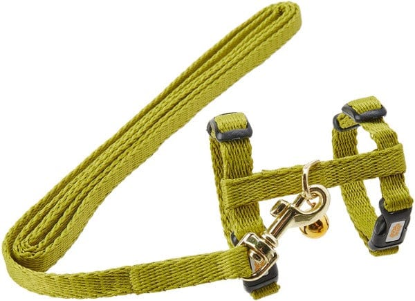 thumbnail image 2 of Dark Green Pet Leash & Soft Harness Set – Small Size For Guinea Pigs, Rats, Hamsters, Ferrets 2 of 3