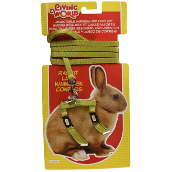 Living World Living World Adjustable Harness and Lead Set for Rabbits