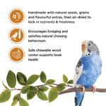 Living World Living World Budgie Treat Sticks - Honey Drizzle